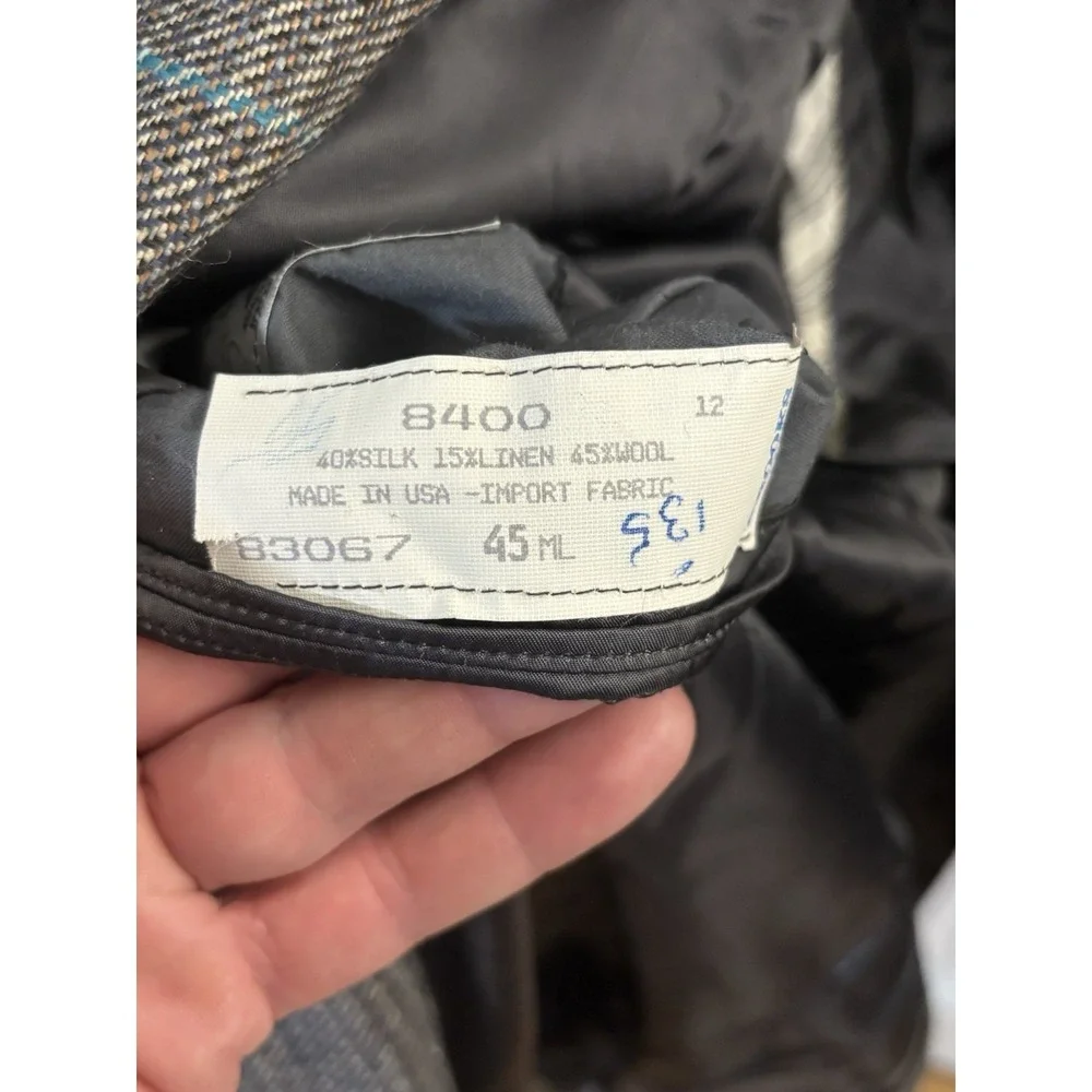 Vintage Brooks Brothers Sports Coat Silk/Linen/Wool‎ 45L